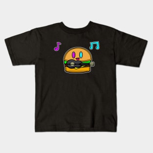 Musical Cheeseburger Kids T-Shirt